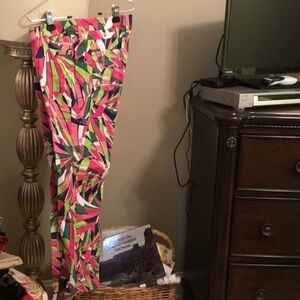 Vibrant Multicolor Straight Leg Pants NWOT